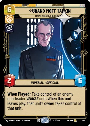 Grand Moff Tarkin - Taking Krennic's Achievement