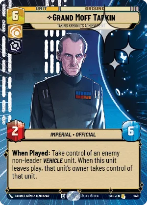 Grand Moff Tarkin - Taking Krennic's Achievement