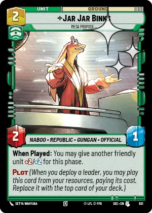 Jar Jar Binks - Mesa Propose…