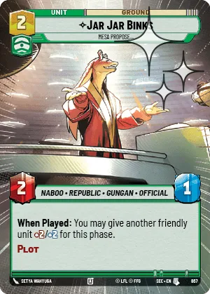 Jar Jar Binks - Mesa Propose…