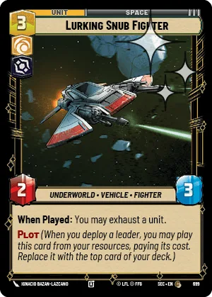 Lurking Snub Fighter