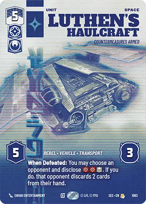 Luthen's Haulcraft - Countermeasures Armed