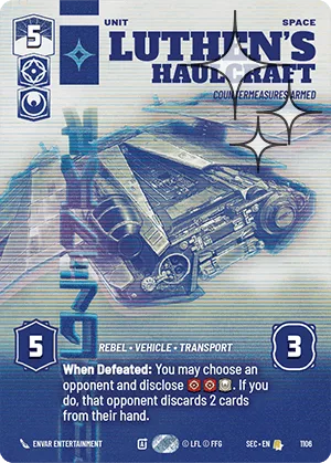 Luthen's Haulcraft - Countermeasures Armed