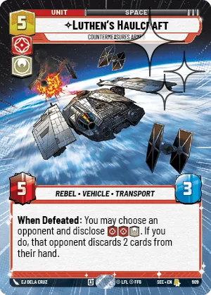 Luthen's Haulcraft - Countermeasures Armed