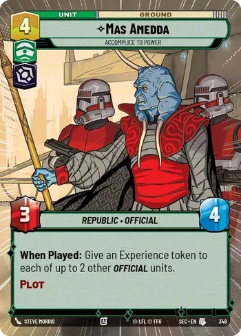 Mas Amedda - Accomplice to Power