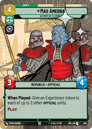 Mas Amedda - Accomplice to Power