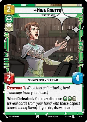 Mina Bonteri - Stop This War