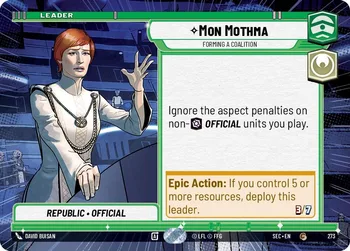 Mon Mothma - Forming a Coalition