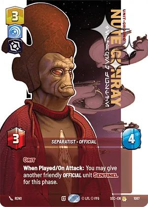 Nute Gunray - Escaping Justice