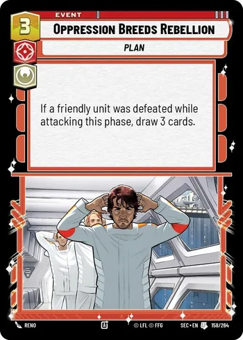 Oppression Breeds Rebellion