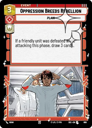 Oppression Breeds Rebellion