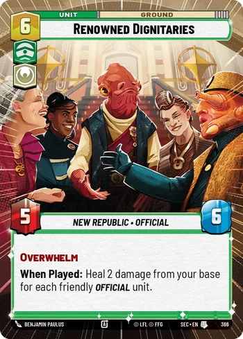 Renowned Dignitaries