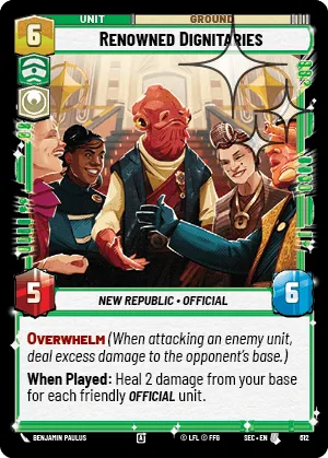 Renowned Dignitaries