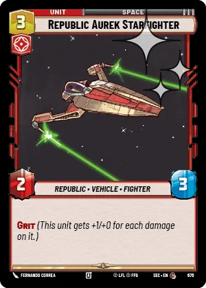 Republic Aurek Starfighter