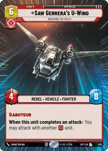 Saw Gerrera's U-Wing - Breaking the Rules