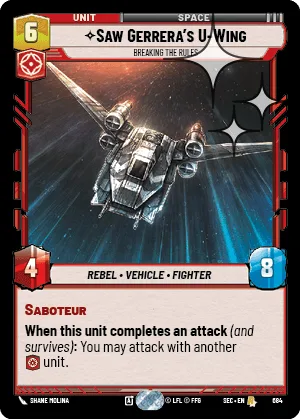 Saw Gerrera's U-Wing - Breaking the Rules