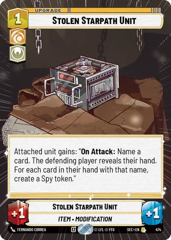 Stolen Starpath Unit