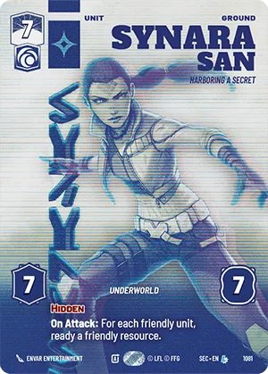 Synara San - Harboring a Secret