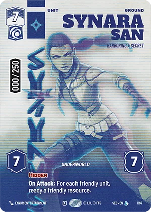 Synara San - Harboring a Secret
