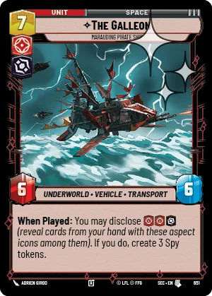 The Galleon - Marauding Pirate Ship