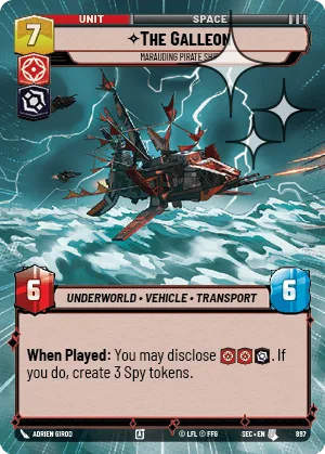 The Galleon - Marauding Pirate Ship