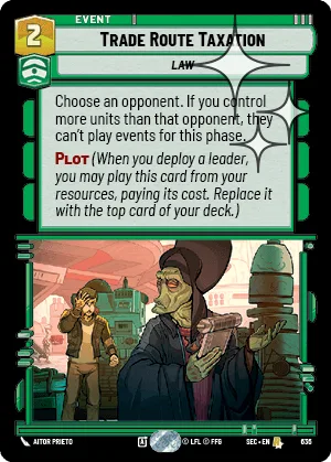 Trade Route Taxation