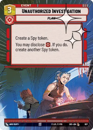 Unauthorized Investigation