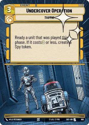 Undercover Operation