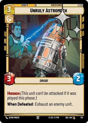 Unruly Astromech