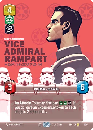 Vice Admiral Rampart - On Schedule