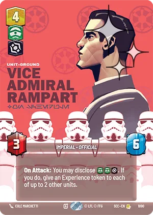 Vice Admiral Rampart - On Schedule