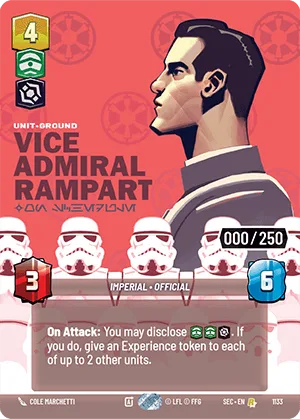 Vice Admiral Rampart - On Schedule