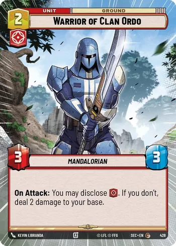 Warrior of Clan Ordo