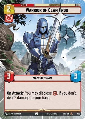 Warrior of Clan Ordo