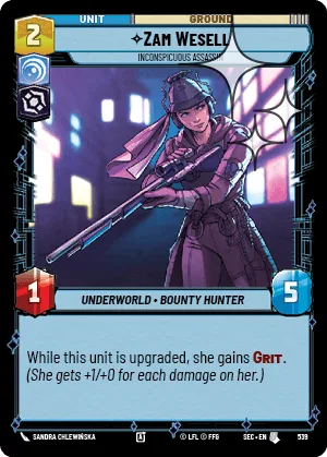 Zam Wesell - Inconspicuous Assassin