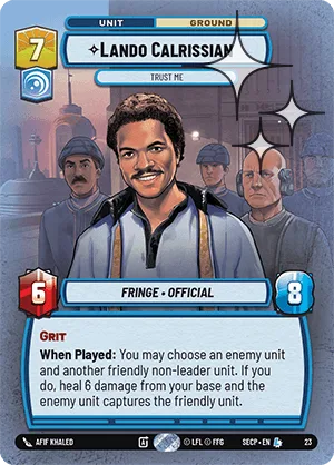 Lando Calrissian - Trust Me