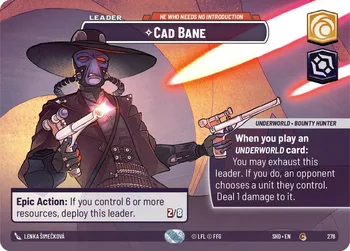 Cad Bane - He Who Needs No Introduction