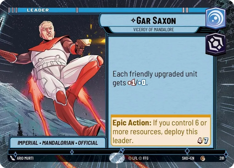 Gar Saxon - Viceroy of Mandalore