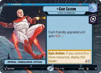 Gar Saxon - Viceroy of Mandalore