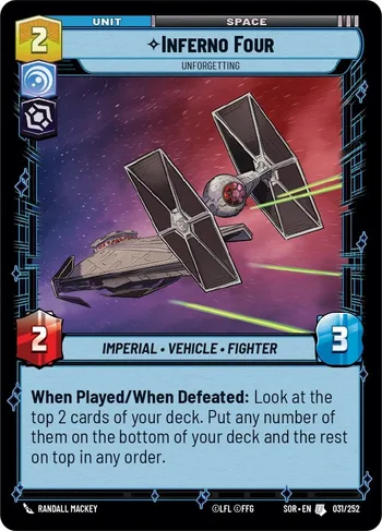 Inferno Four - Unforgetting