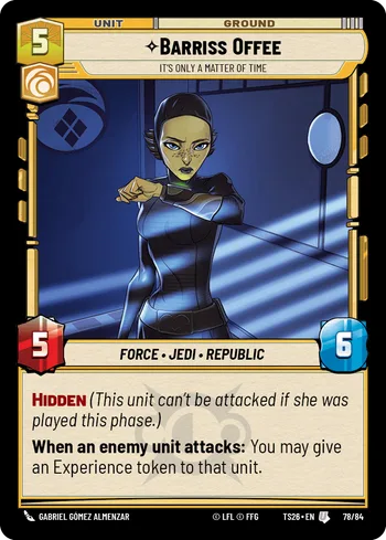 Barriss Offee - It's Only a Matter of Time