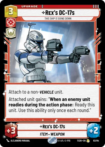 Rex's DC-17s - This Ship is Going Down