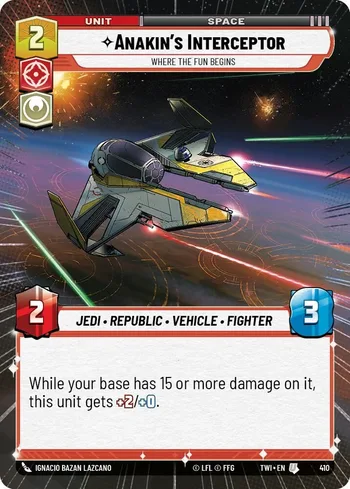 Anakin's Interceptor - Where the Fun Begins