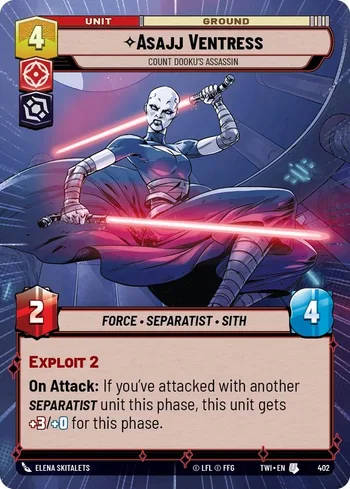 Asajj Ventress - Count Dooku's Assassin