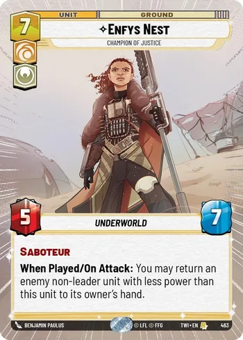 Enfys Nest - Champion of Justice