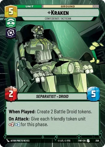 Kraken - Confederate Tactician