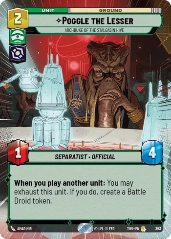 Poggle the Lesser - Archduke of the Stalgasin Hive