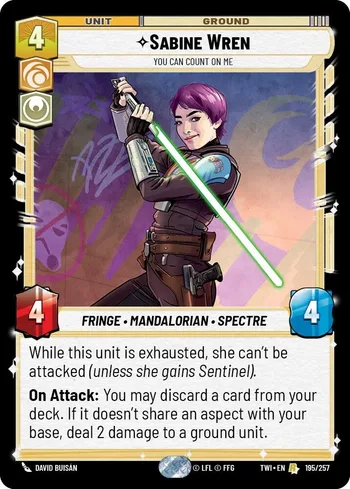 Sabine Wren - You Can Count On Me