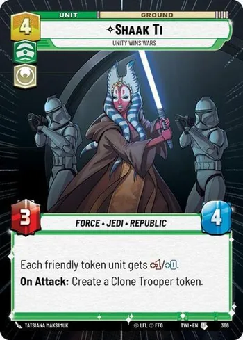Shaak Ti - Unity Wins Wars