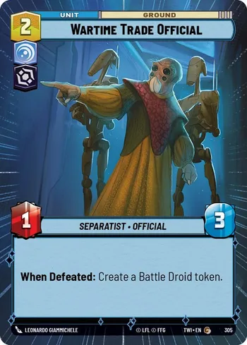 Wartime Trade Official